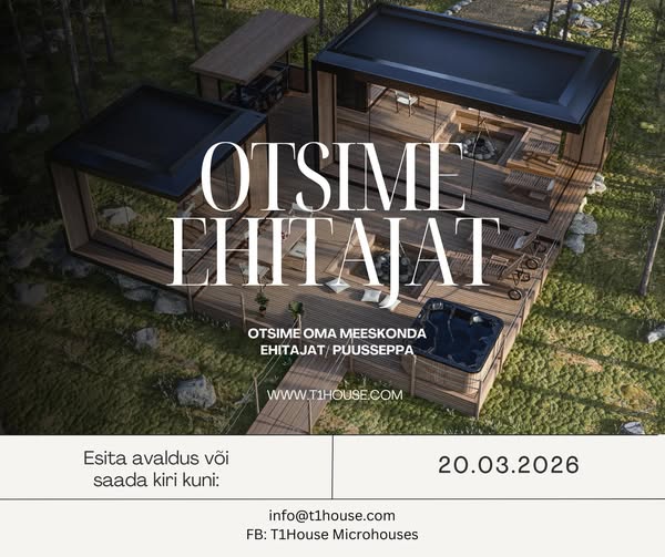 Tööpakkumine ehitajale/puusepale